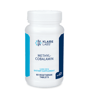 Methylcobalamin 5000mcg, 60 Tablets - Klaire Labs - welzo