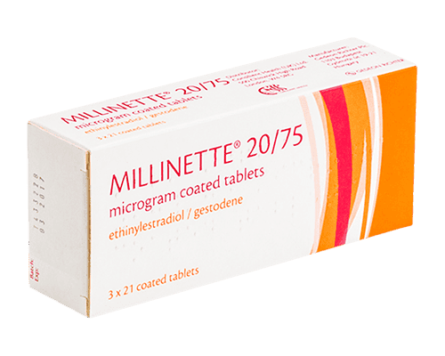 Buy Millinette Pill 20 75 and 30 75 Tablets Online Pharmacy