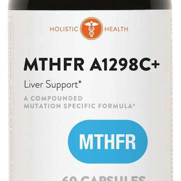 MTHFR A1298C+ Liver Support 60 Capsules - Holistic Health - welzo