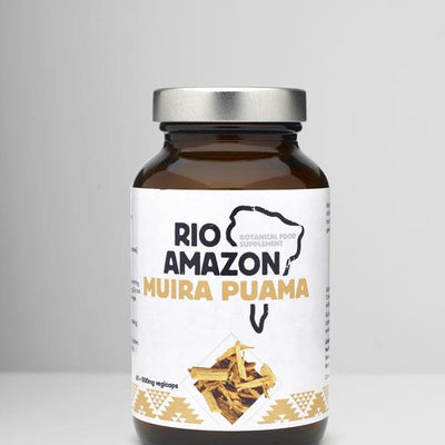Rio Amazon Supplements Muira Puama 500mg- 60 Capsules - Welzo