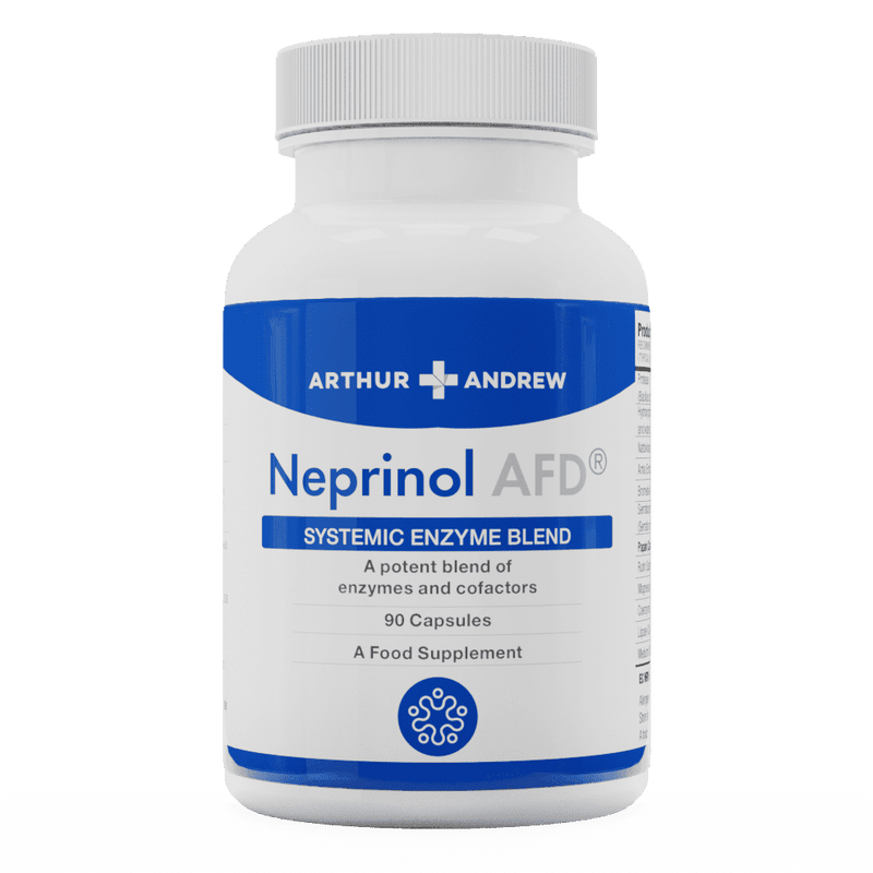 Neprinol AFD (Systemic Enzyme Blend) 90 capsules - Arthur Andrew Medical - welzo