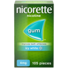 Nicorette Icy White Gum Nicotine (Stop Smoking Aid) - welzo