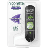 Nicorette QuickMist SmartTrack 1mg/Spray Mouthspray Nicotine Freshmint Sprays (Stop Smoking Aid) - welzo