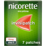 Nicorette Step 3 Invisi 10mg Patch, 7 Nicotine Patches (Stop Smoking Aid) - welzo