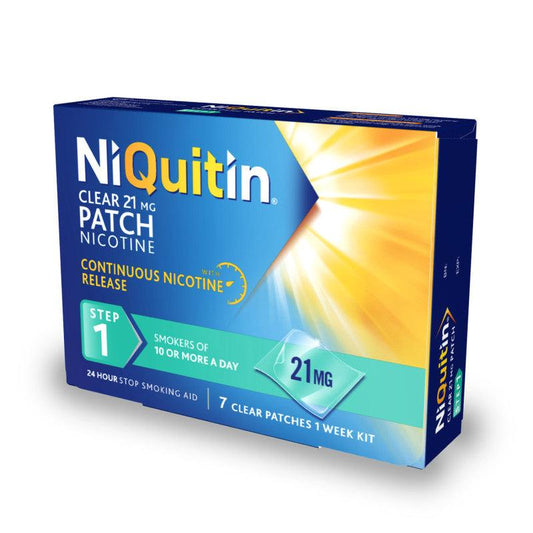 Niquitin 21mg Patches Clear Step 1 - welzo