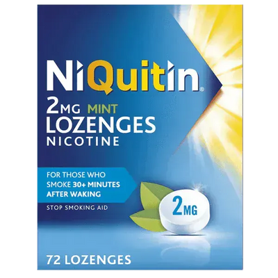 Niquitin 2mg Lozenges Mint Pack of 72 - welzo