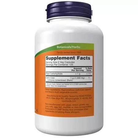 Nyní Foods Cat's Claw 500 mg