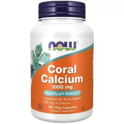 Now Foods Coral Calcium 1,000 mg 100 Veg Capsules
