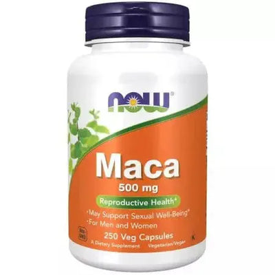 Now Foods Maca (Lepidium meyenii) 500 mg 250 Veg Capsules