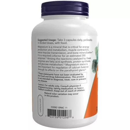 Maintenant les aliments en magnésium citrate