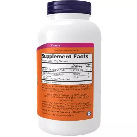 Ora alimenti vitamina C1000 con 100 mg di bioflavonoidi