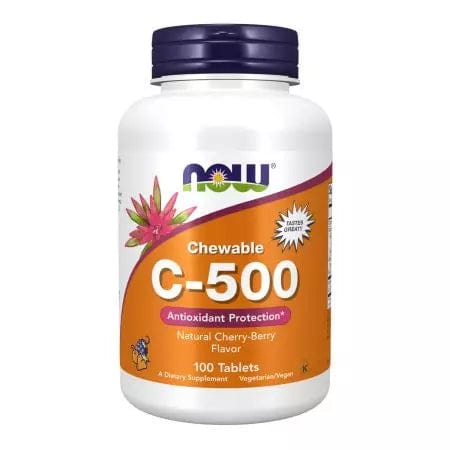 Now Foods Vitamin C500 100 Chewable Lozenges