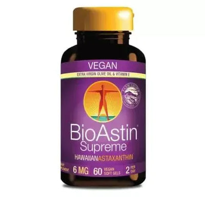 Nutrex BioAstin Supreme Astaxanthin 6mg 60 Vegan Softgels