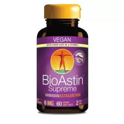 Nutrex BioAstin Supreme Astaxanthin 6mg 60 Vegan Softgels