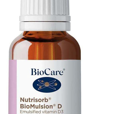 Nutrisorb Vitamin D3 400iu 15ml (formerly Bio-D) - Biocare - welzo