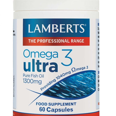 Omega 3 Ultra - 60 capsules - Lamberts - welzo