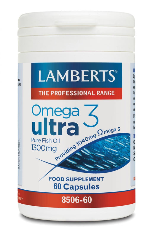 Omega 3 Ultra - 60 capsules - Lamberts - welzo