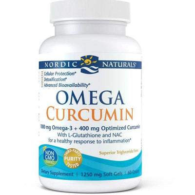 Omega Curcumin, 60 Soft Gels- Nordic Naturals - welzo