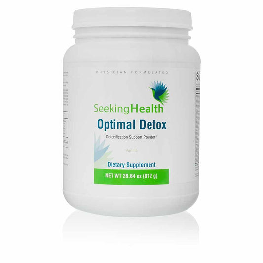 Optimal Detox Protein, Vanilla (Vegan) 812g - Seeking Health - welzo