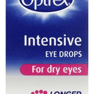 Optrex Intensive Eye Drops for Dry Eyes 10ml - welzo