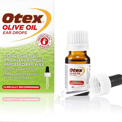 Otex Olive Oil Ear Drops 10ml - welzo