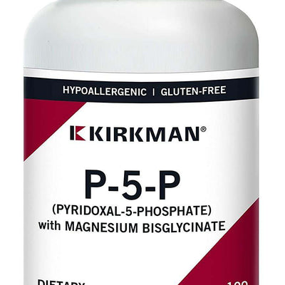 P-5-P with Magnesium Bisglycinate (Hypoallergenic), 100 Capsules - Kirkman Laboratories - welzo