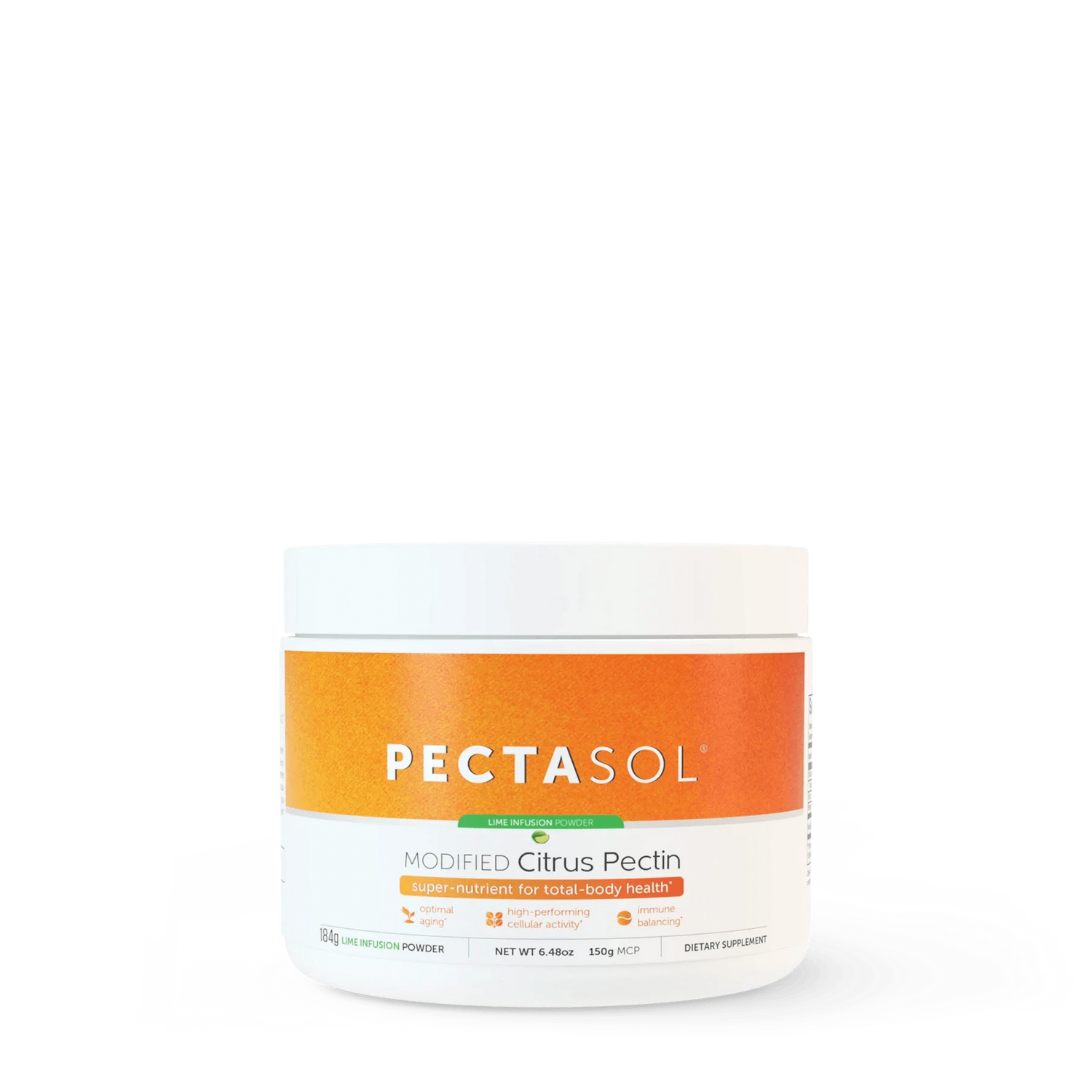 PectaSol-C (Modified Citrus Pectin) Lime Infusion, 184g Powder - ecoNugenics - welzo