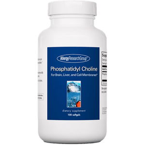 Phosphatidyl Choline 100 gels - Nutricology / Allergy Research Group - welzo