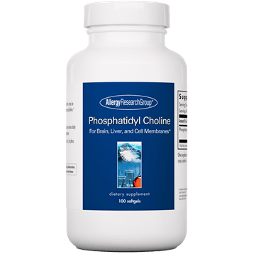 Phosphatidyl Choline 100 gels - Nutricology / Allergy Research Group - welzo
