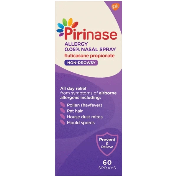 Pirinase Hayfever Nasal Spray 60 dose