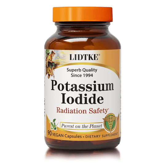 Potassium Iodide (Radiation Safety) 90 Capsules - Lidtke - welzo