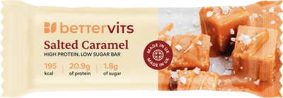 Bettervits Salted Caramel Protein Bar - Welzo