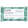 Pura Eco Baby Wipes Pack of 70 - welzo