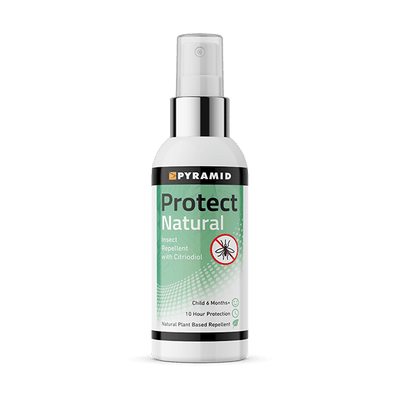 Pyramid Protect Natural Insect Repellent with Citriodiol Spray 100ml - welzo