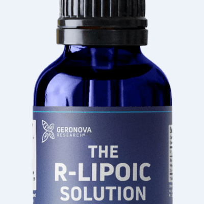 R-Lipoic Acid Liquid, 60ml (2oz) (Formerly K-RALA-10) - Geronova Research - welzo