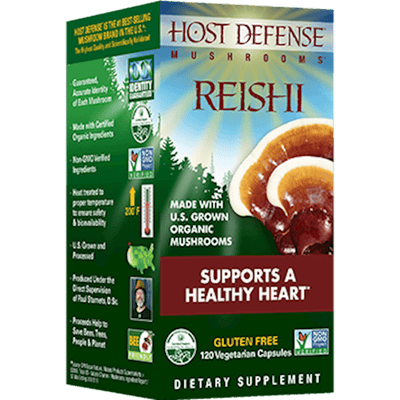 Reishi 120 Capsules - Host Defense - welzo