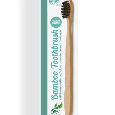 Safe & Sound Bamboo Toothbrush - welzo