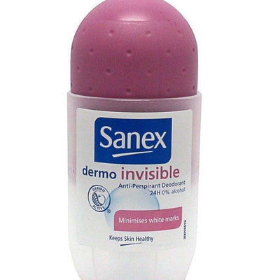 Sanex Roll-on Deodorant Dermo Invisible 50ml - welzo