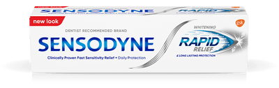 Sensodyne Rapid Relief Whitening Toothpaste 75ml - welzo