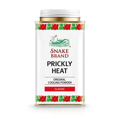 Snake Brand Prickly Heat Original Cooling Powder 140g - welzo
