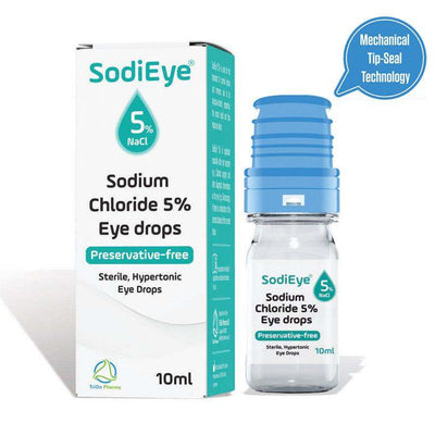 SodiEye Sodium Chloride 5% Eye Drops 10ml - welzo