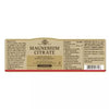 Solgar Magnesium Citrate Tablets