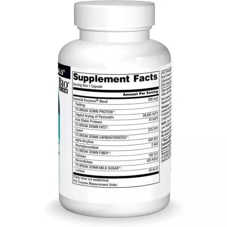 Source Naturals Essential Daily Enzymes 500mg