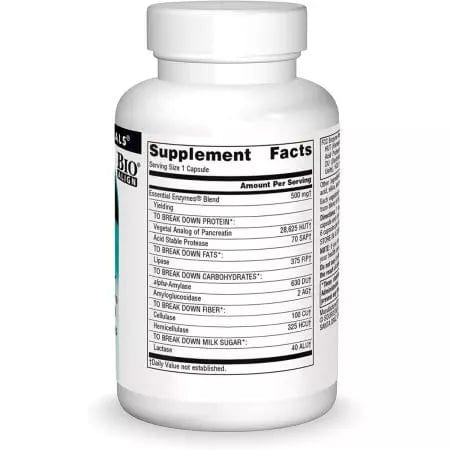 Source Naturals Essential Daily Enzymes 500mg