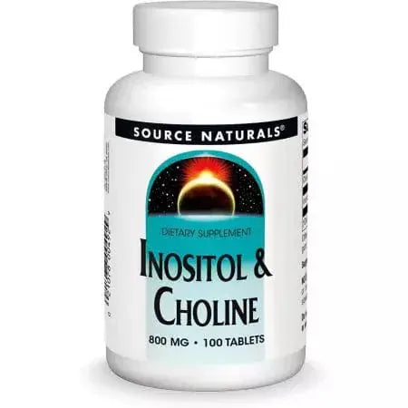 Źródło Naturals Inozytol i Choline 800 mg