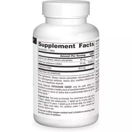 Bron naturals kaliumjodide 32,5 mg
