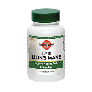 Super Lion's Mane, 120 Tablets - Mushroom Wisdom - welzo