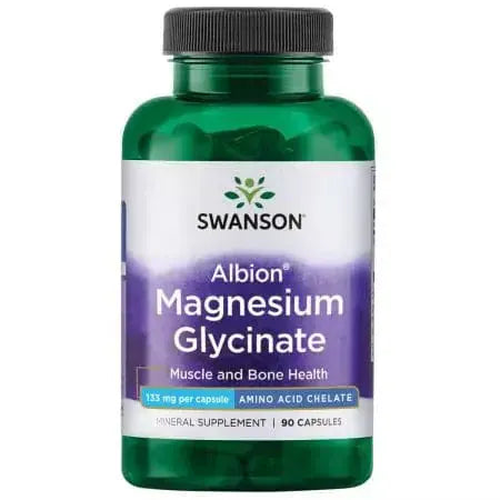 Swanson Albion Magnesium 133 mg 90 Capsules