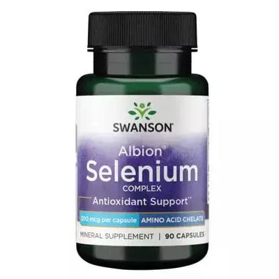Swanson Albion Selenium Complex 200 mcg 90 Capsules
