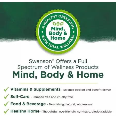 Swanson Vitamin B6 Pyridossine 100mg
